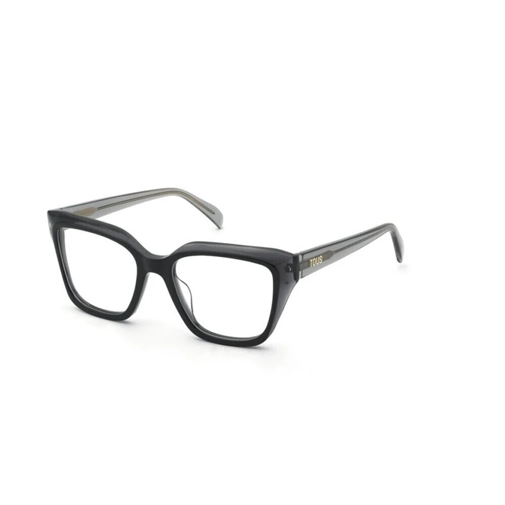 NWT Tous VTOD17-01AL Black Top+Grey 53mm Eyeglasses